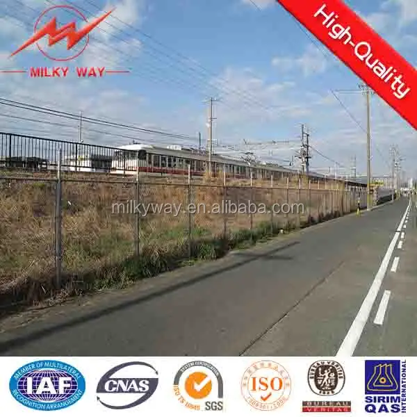 11kv электрические деревянные столбы Сталь HDG и покрытие мощности живопись 1250dan для передачи электроэнергии ASTM a 123 AWS D 1 15 лет