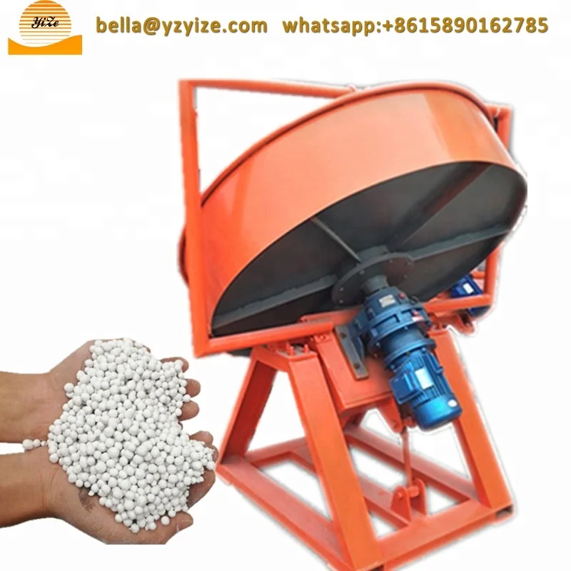 Industrial Laboratory Disc Fertilizer Granulator Machine Price