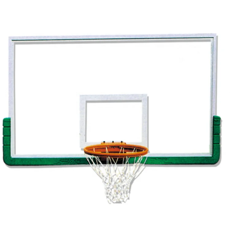 High Quality Safety Tempered  Glass Basketball Stand Backboard