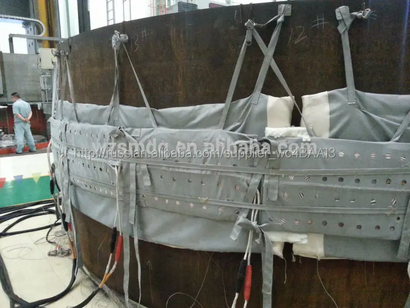 Air cooled induction heating machine for pwht, preheat, post welding heat treatment