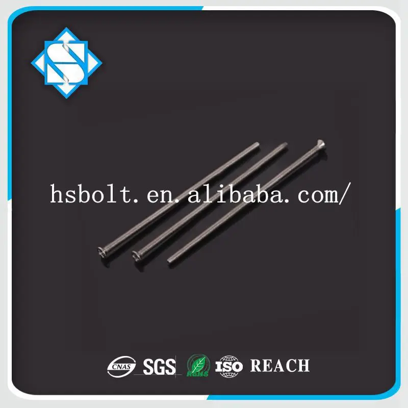 Top Quality Stainless Steel DIN EN ISO 7046 Phillips Fine Thread Long Machine Screw with CSK Head