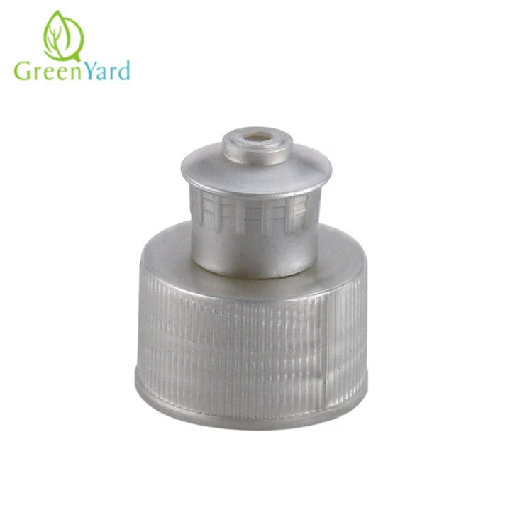 20mm 24mm 28mm Custom bottle plastic cap push pull caps pull push