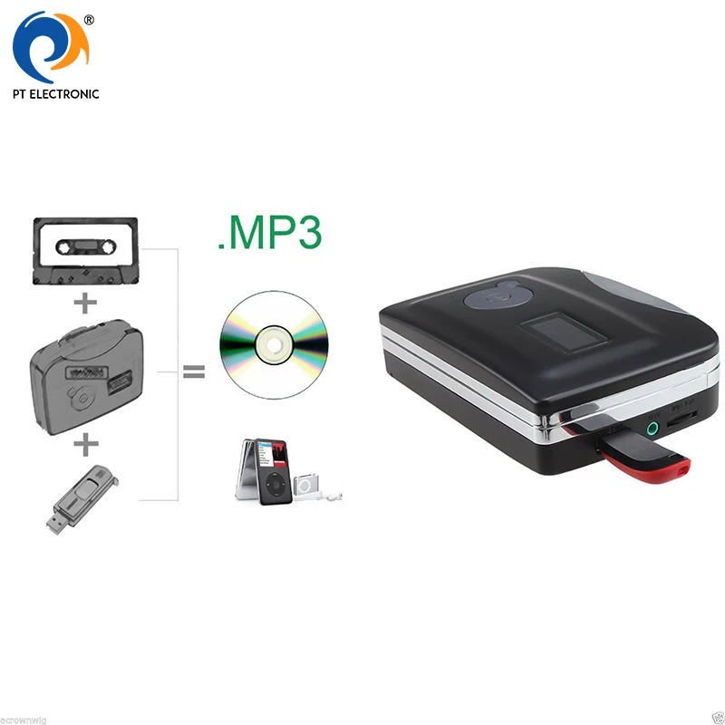 Tape to PC USB Cassette MP3 CD Converter Capture Digital Audio Music Player