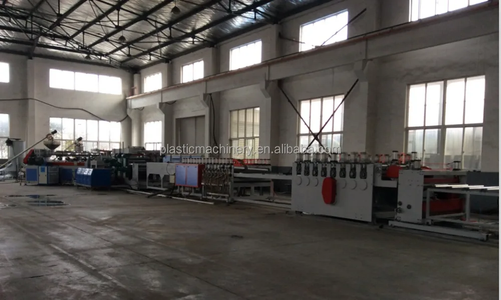 8-20 мм пластиковые строительство опалубка экструзионная линия/машина