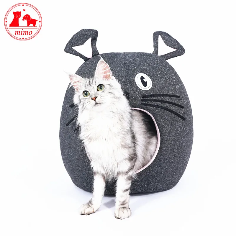 Cat Bed House Cozy Cute Ret Puppy Cushion Kennel Warm Portable Pet Basket Supplies Mat Beds for Cats & Kittens