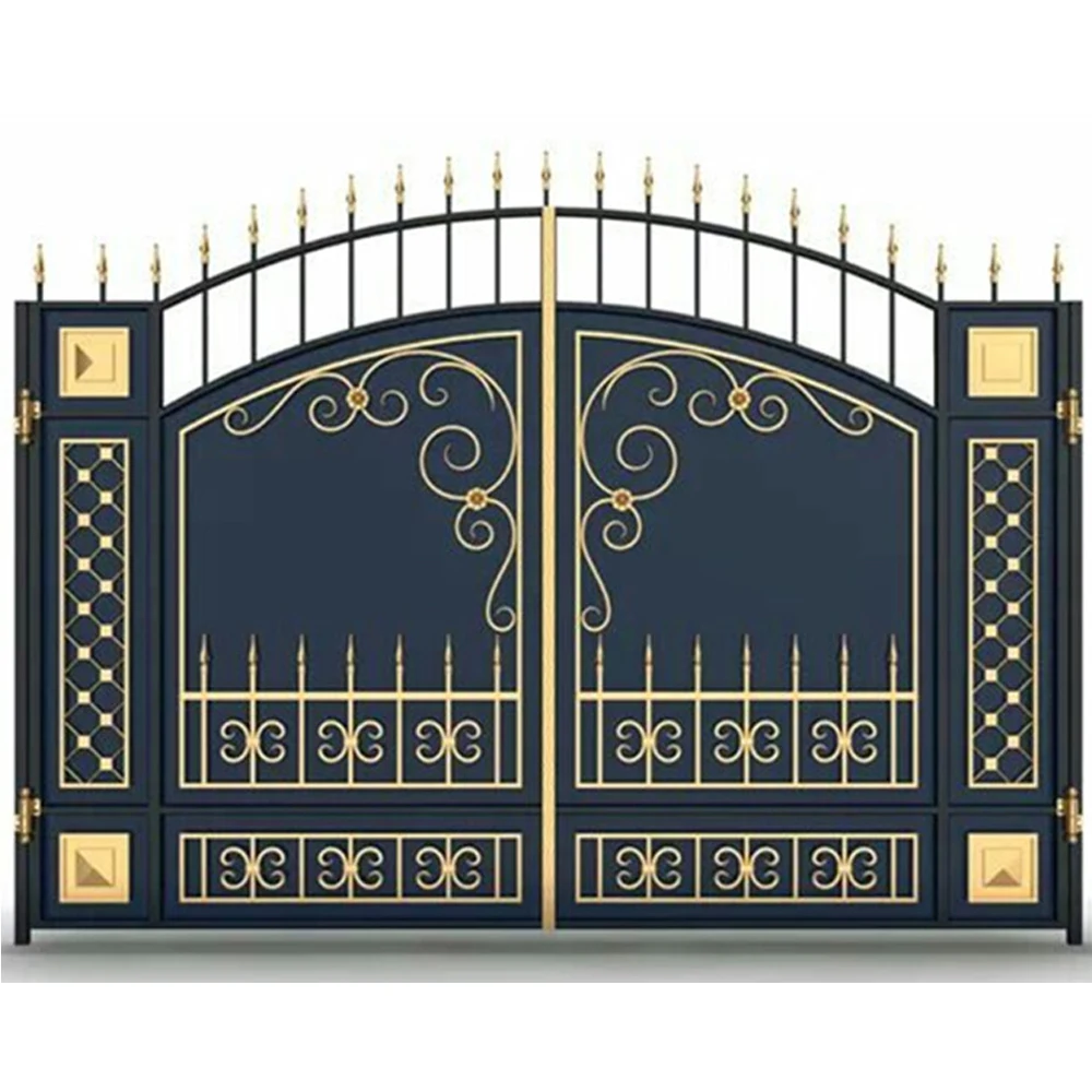 New Products Wrought Iron Garden Gate Pictures