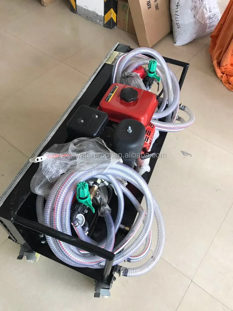 liquid rubber waterproofing spray mjachine ,spray gun