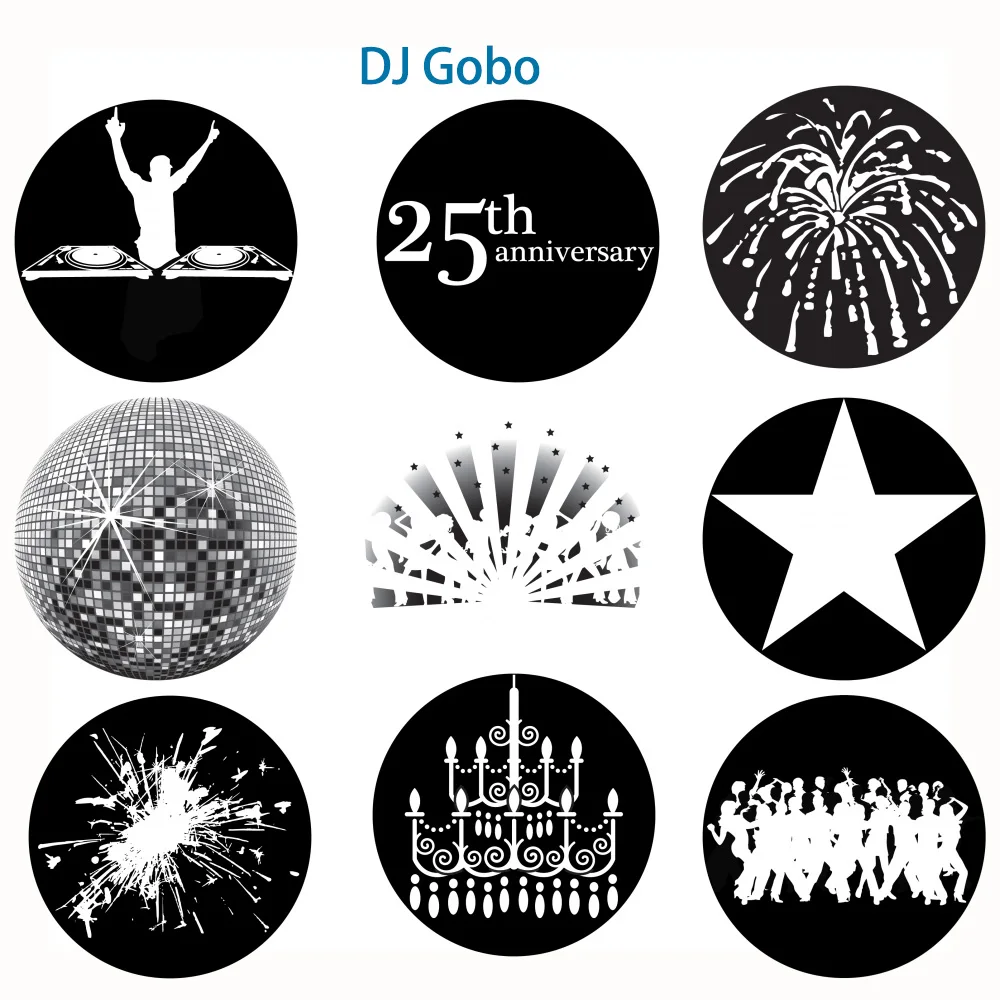 35w 50w 80w rotating led logo gobo projector light for shop