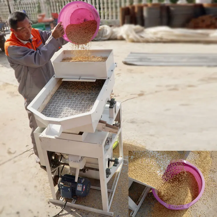 high quality for moving stone and impurity paddy rice cleaner price
