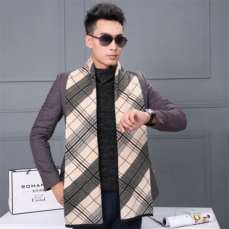 Мужской кашемировый шарф