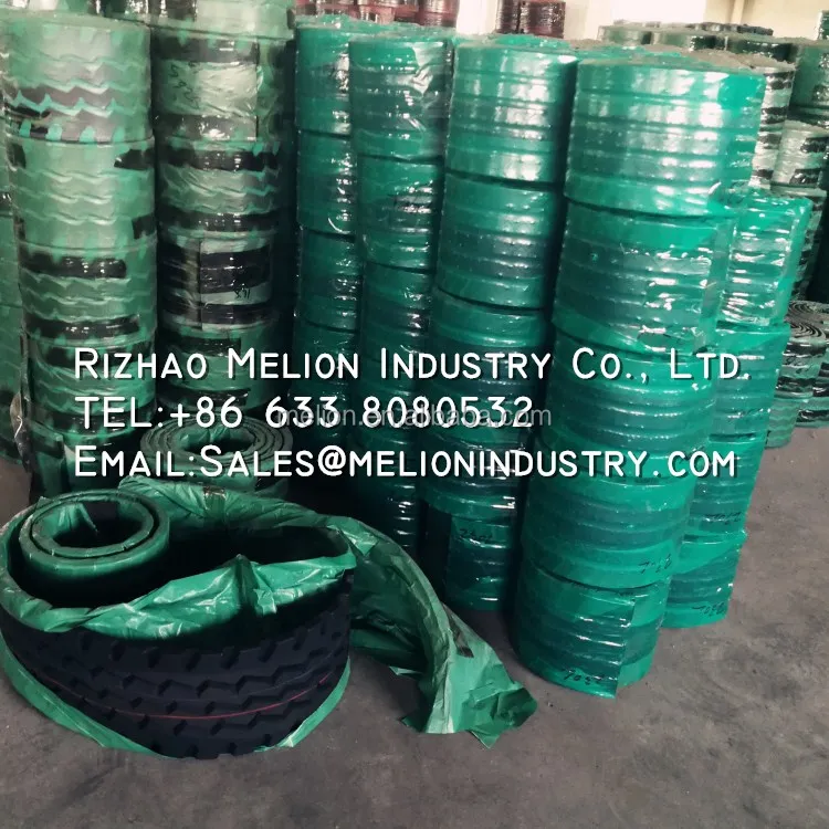 Chinese precured truck tire tread rubber for recap industry- Pattern M
