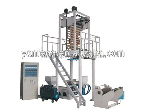 Manufacture shopping bag hd/ldpe film blowing extrusion machine