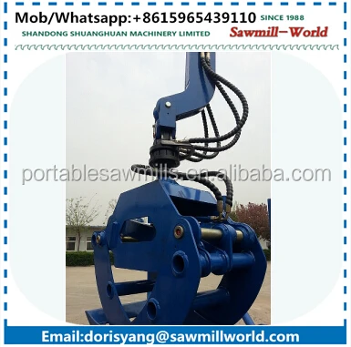 Трактор журнала trialer грейфер