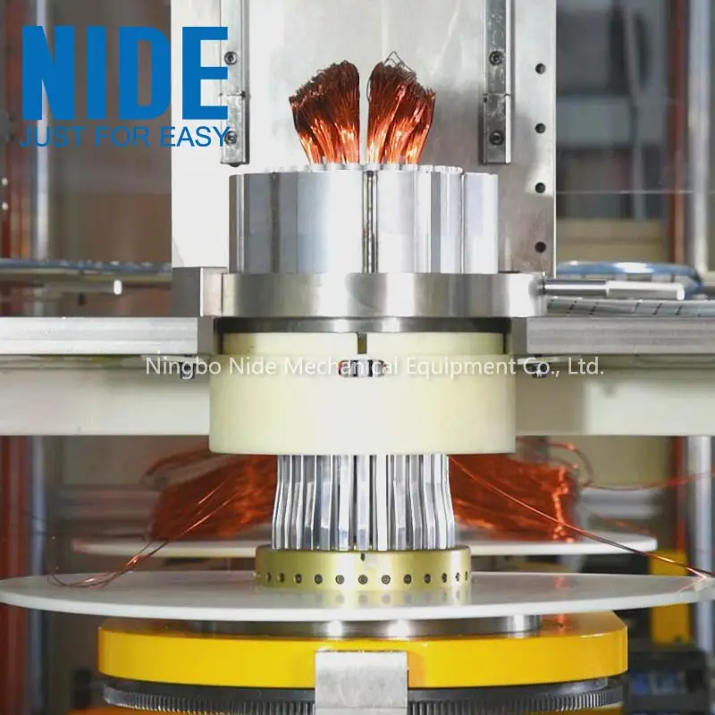 380V Automatic electric motor stator coil winding and inserting Combined machine