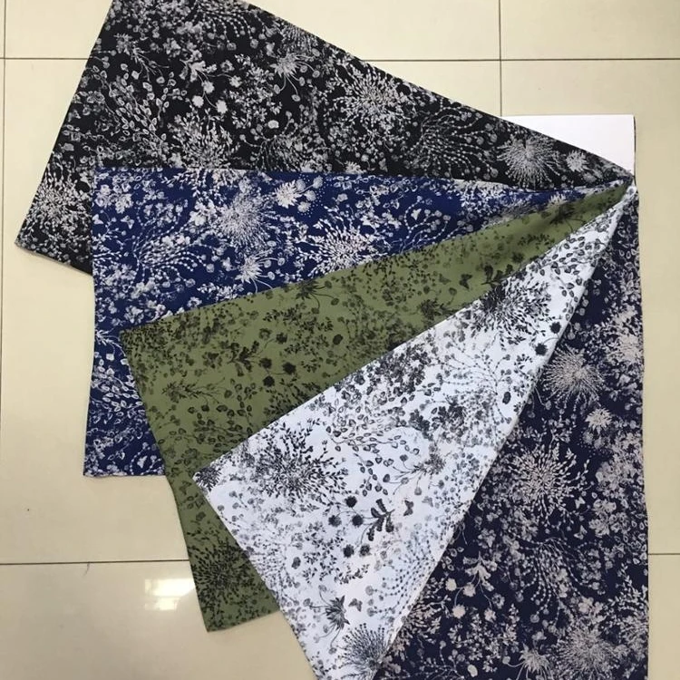 Пряжа из вискозы с двойным принтом