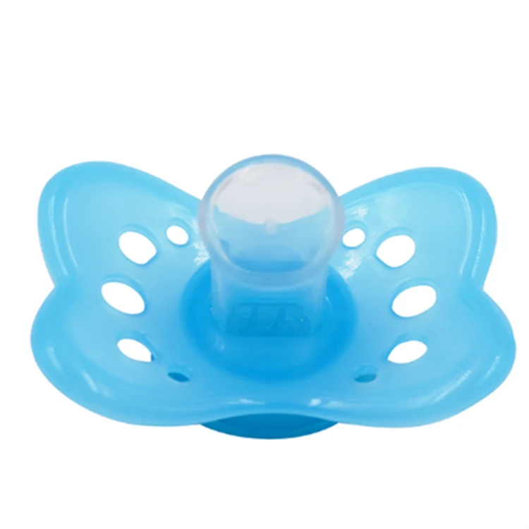 SMILE BEAR custom wholesale high quality baby pacifiers soft durable pacifier baby silicone pacifier