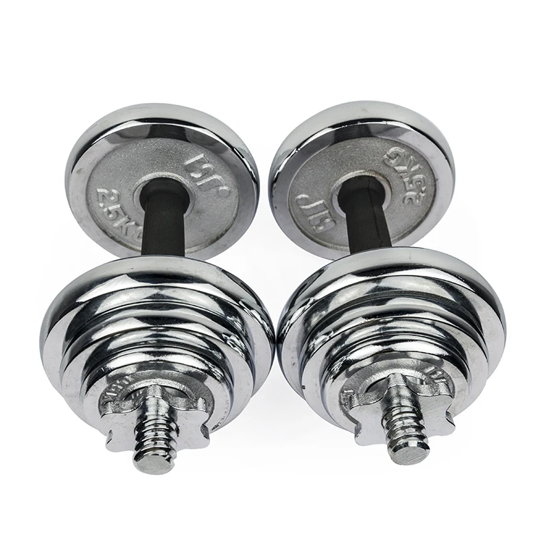 adjustable convertible chrome tungsten dumbbell