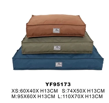 Oxford Fabric+pp Fiber Three Colors Removable Washable Waterproof Pet Beds Bed Dog