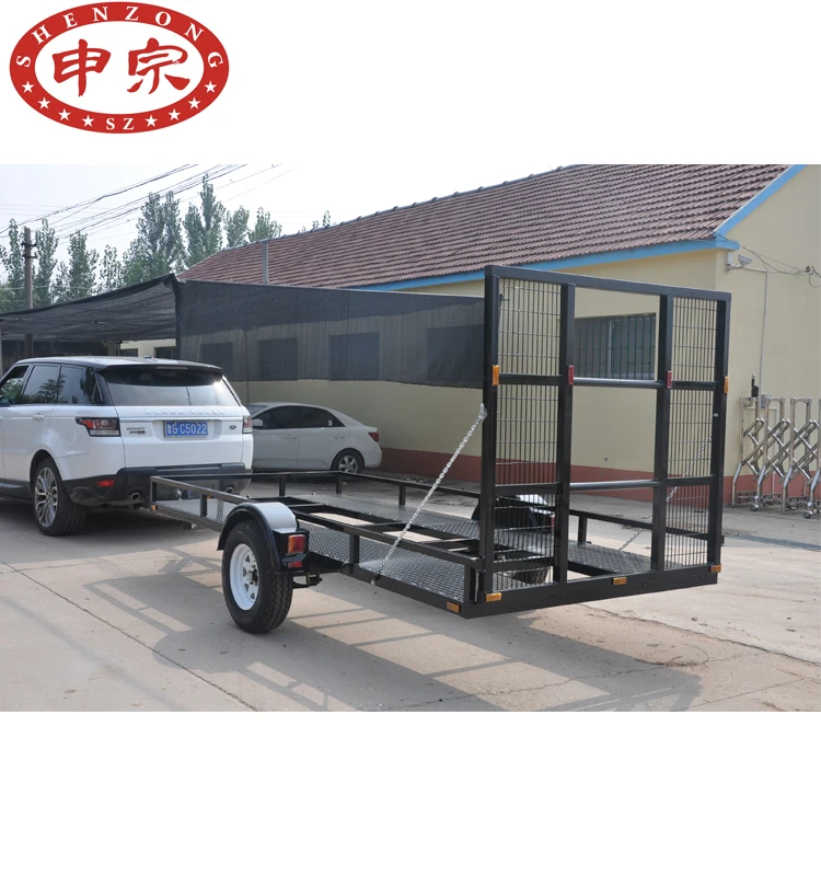 small atv car transporter utility dump trailer