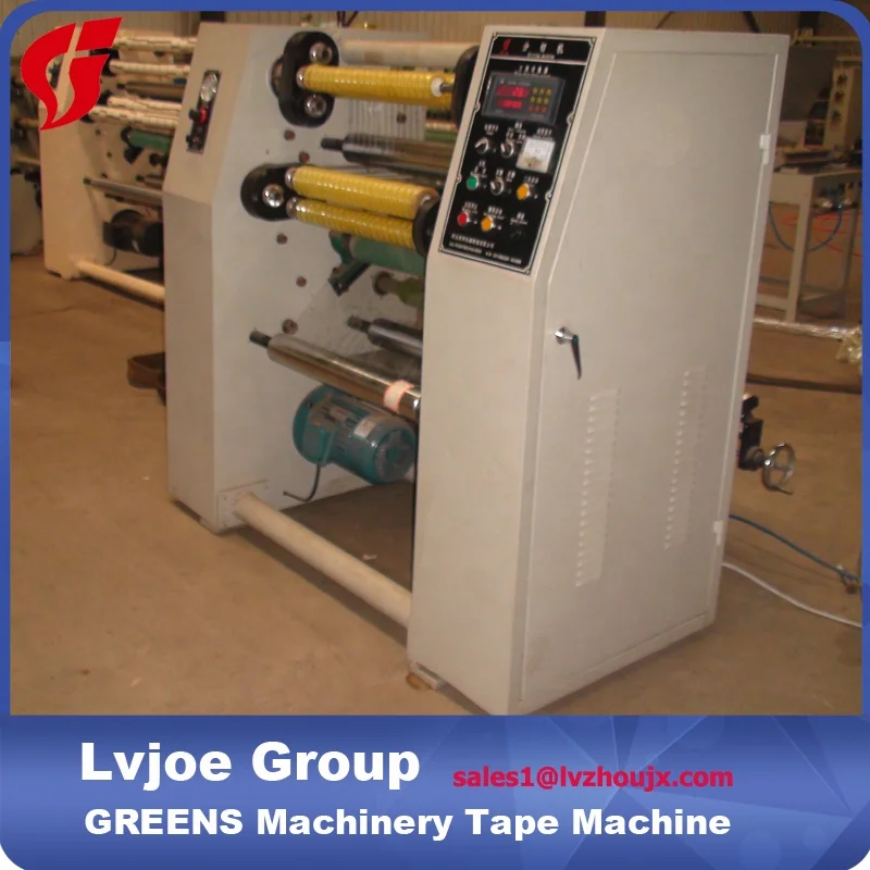 LV-216 Automatic BOPP Adhesive Tape Stationery Tape Slitting Machine