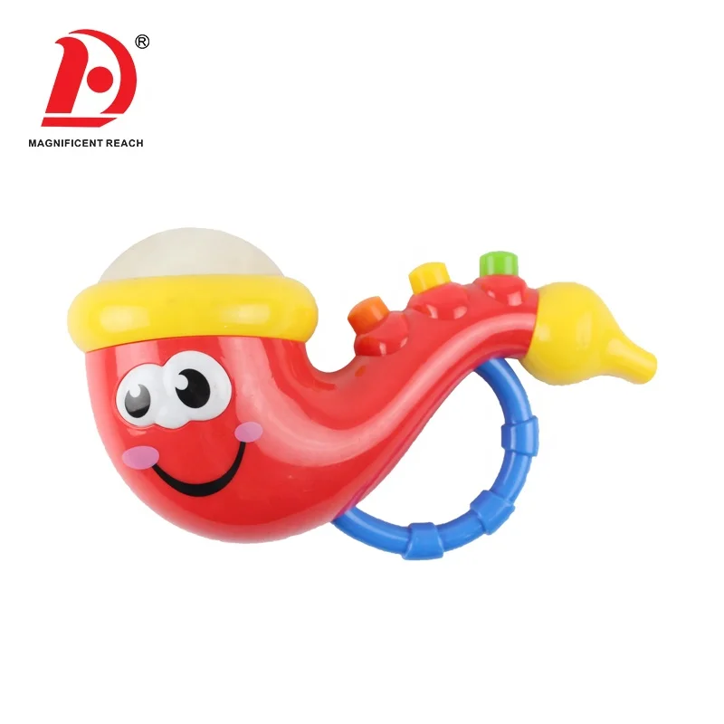 HUADA 2019 Interesting Learning Education Kids Cartoon Musical Toys Instrument Saxophone Toy
