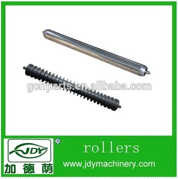 Газон аэратор фарватера зеленый рифленой передней ролики