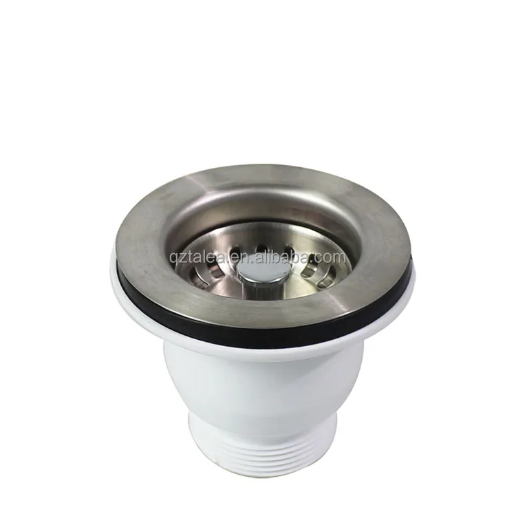 
Quality choice bathroom twist and lock sink basket strainer 