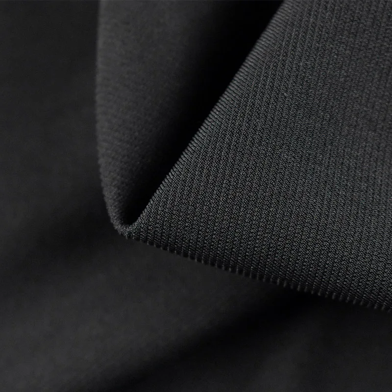 New fashion ponte de roma fabric polyester spandex for women dress garment