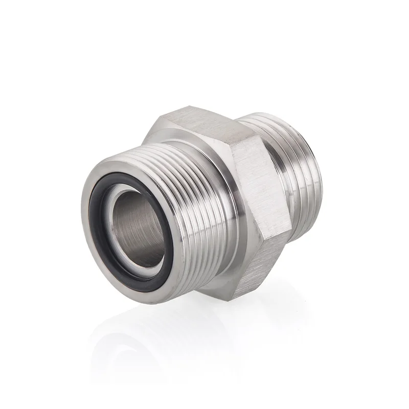 bsp male o-ring fitting cone pipe fittings Metric / Bsp O-Ring Sealing Hydraulic Tube Fitting