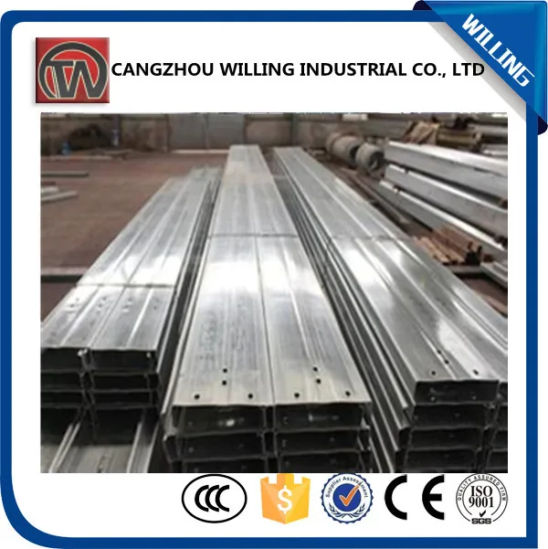
china hydraulic motor cutter steel frame c z purlin machinery automatic purlin machine 