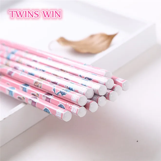 Молдовская популярная рекламная школьная Канцелярия для детей Персонализированная Новинка мультяшный милый деревянный карандаш с ластиком