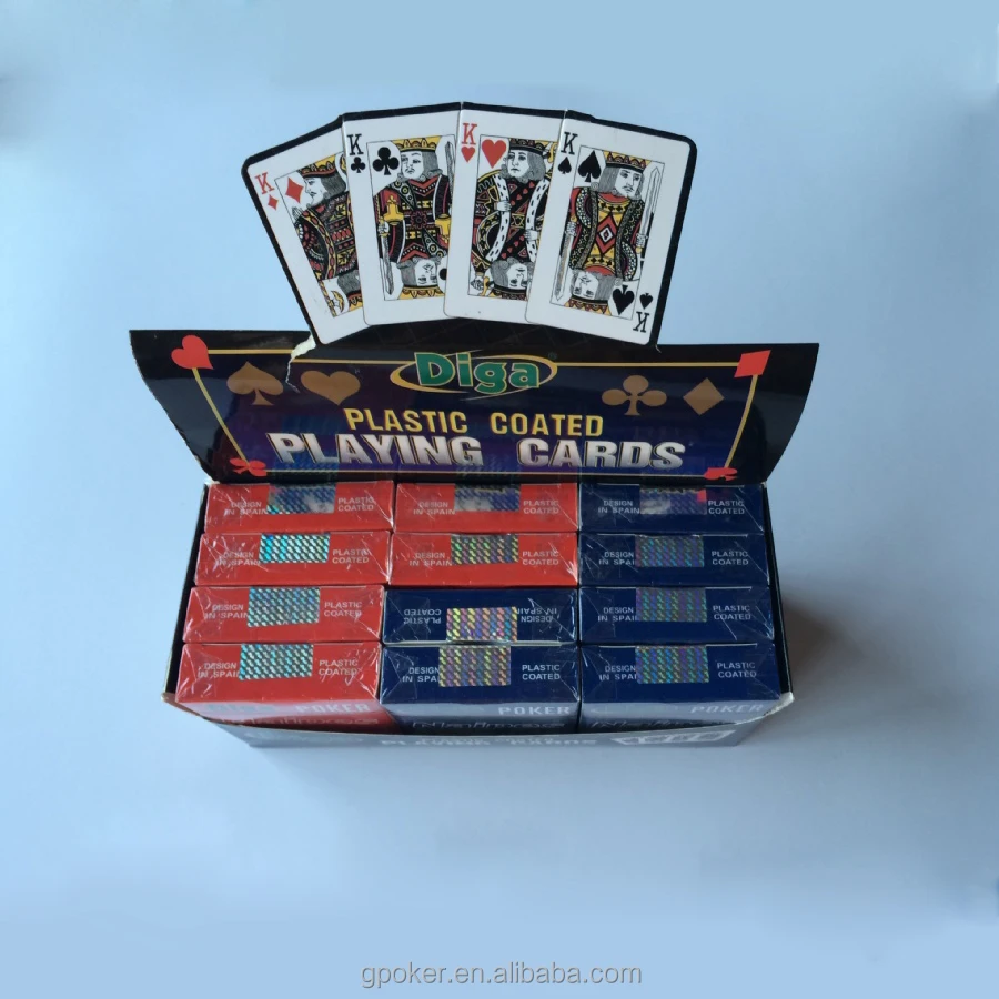 
 Высококачественные бумажные подарочные игральные карты в упаковке  