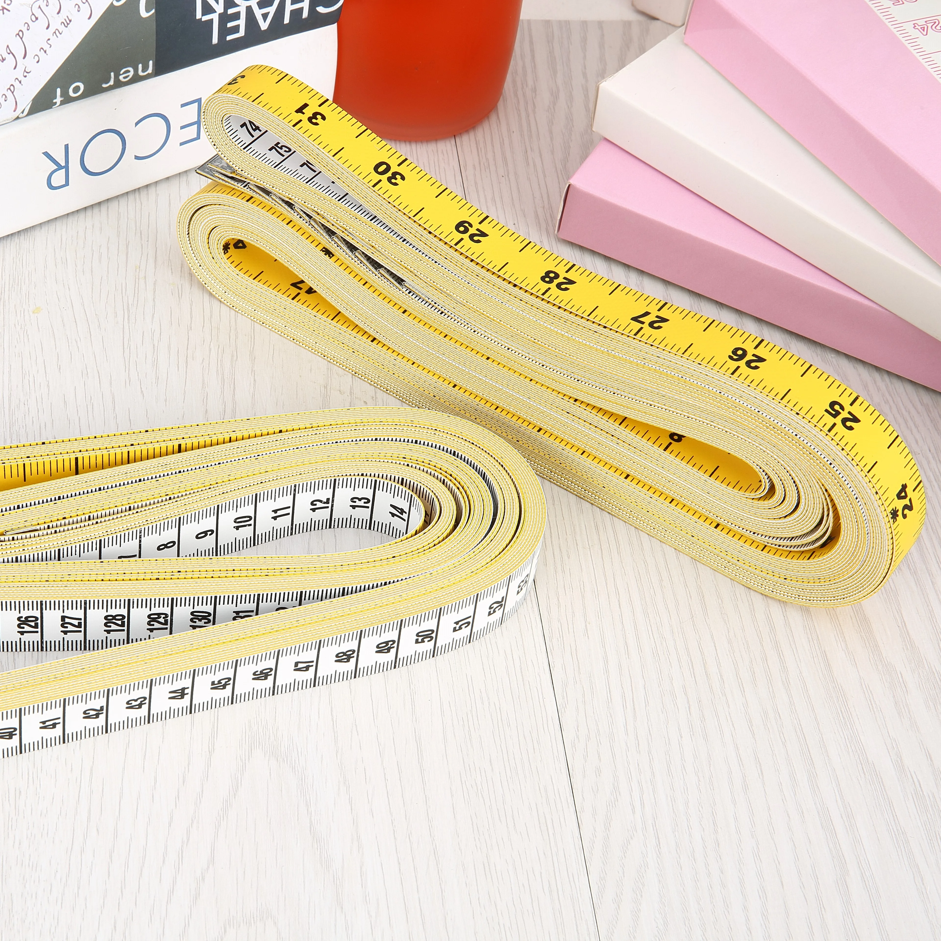 
Promotional soft tape measure 150cm 60 inch measuring tape tailors measure tape 