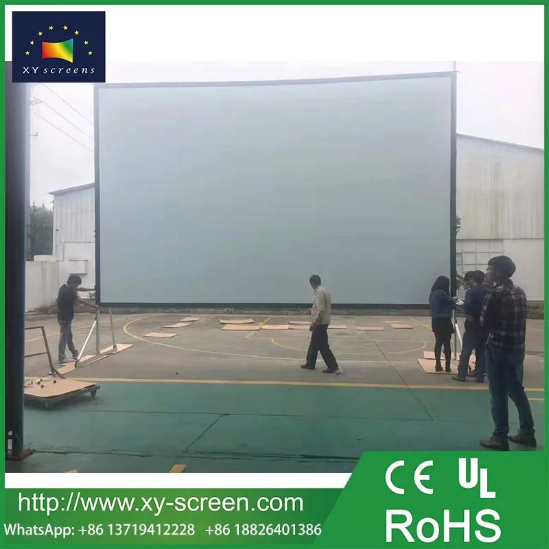 Xyscreen 400 '4:3 большой размер быстро складывающийся проекционный экран парк оборудования