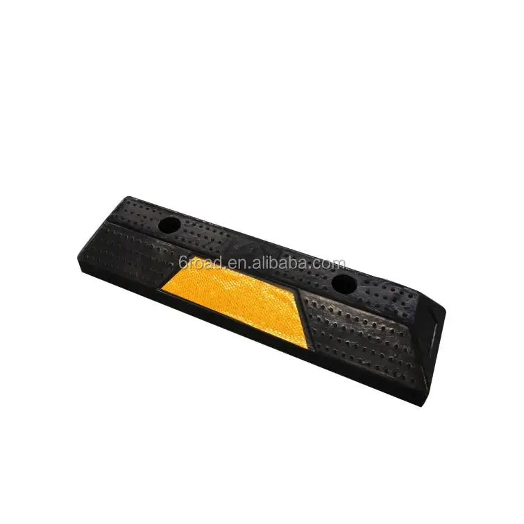 Rubber car wheel stopper, Parking stop
