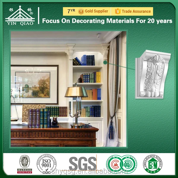 Flower Design Construction Building Materials Wall Decoration plaster of Paris Corbel