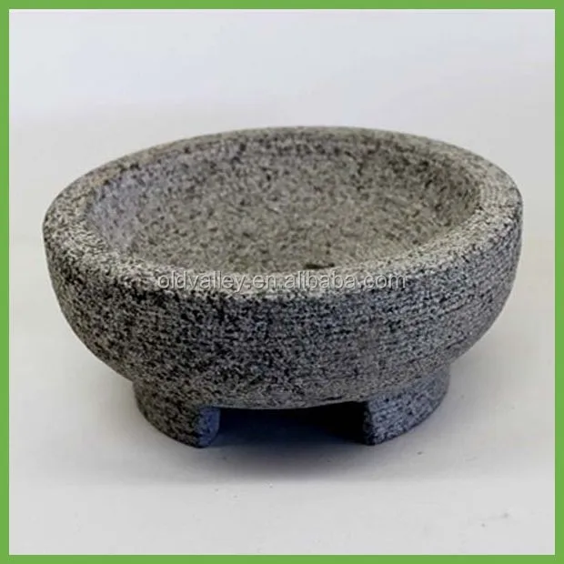 
Wholesale Granite Mortar and Pestle/ molcajete/cooking tool for herb and spice tool 