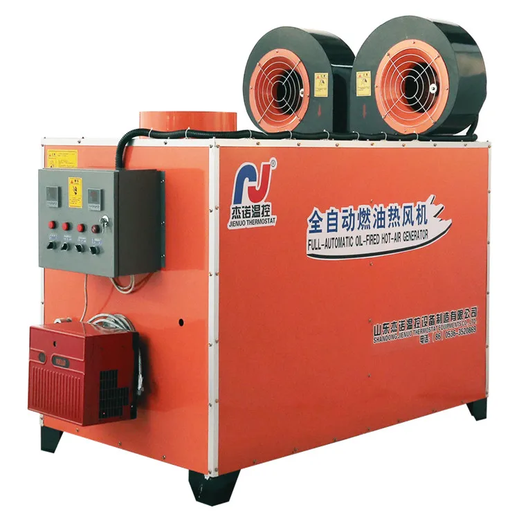 Chicken house oil burning hot air generator