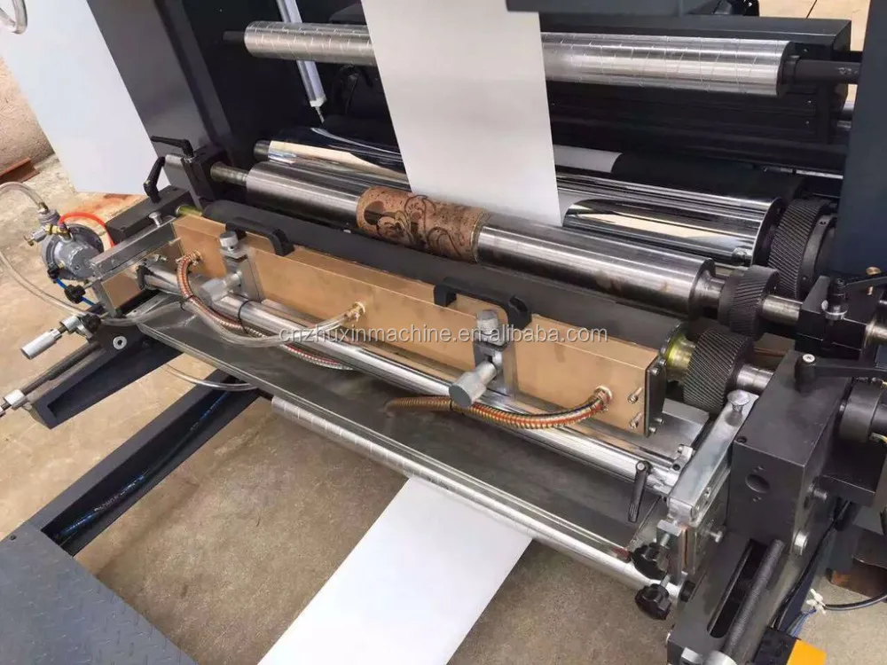 2 colour non-woven fabric plastic film polythene paper roll food packaging bags flexo press printing machine