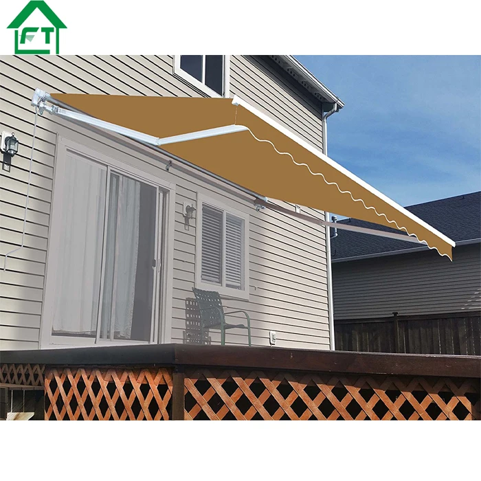 Economic Outdoor Remote Control Retractable Awning  Sun Shade Sail