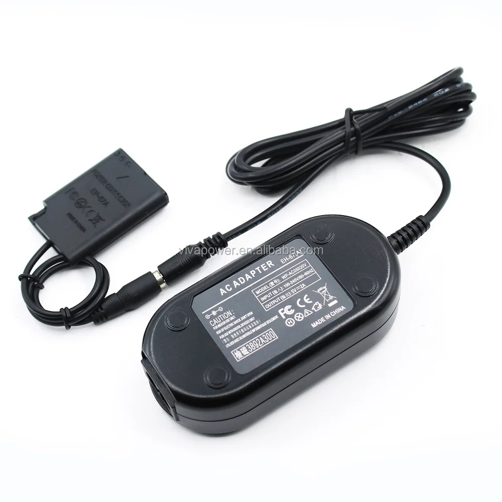 
EH-67A(EN-EL23) EH67A EH 67A Camera Ac Adapter For NIKON COOLPIX P600 COOLPIX S810c 