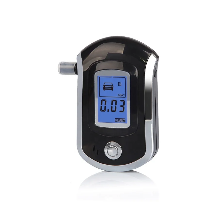 Good Sale Breath Alcohol Tester at6000 Breathalyzer with Compact Design