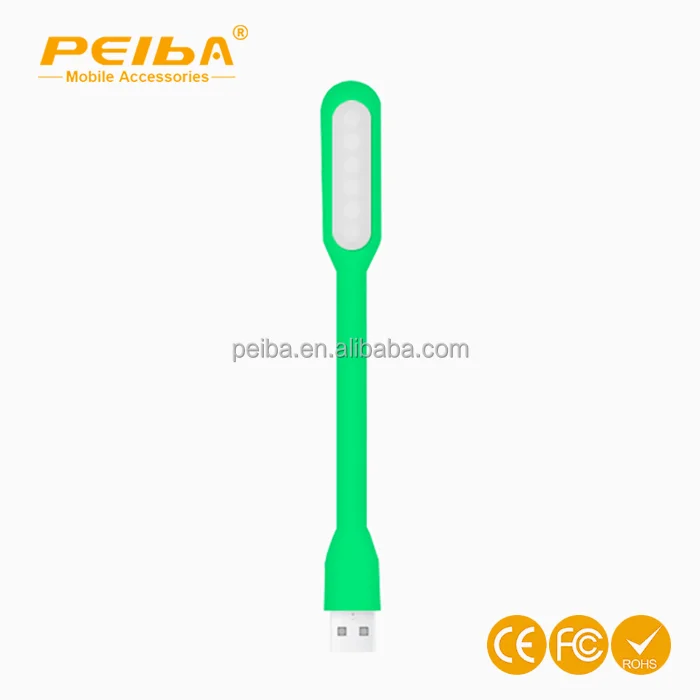 Новая USB-лампа, 5 светодиодов, гибкая Ночная лампа для клавиатуры, ноутбука, чтения