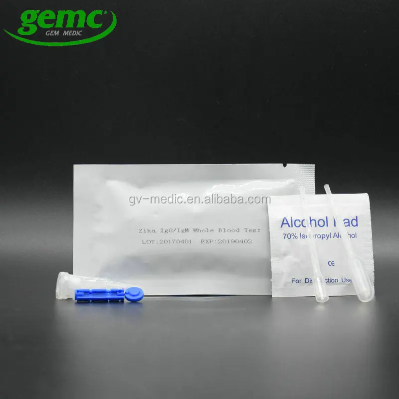 Medical rapid diagnostic Zika Virus IgG/IgM rapid Test Kit