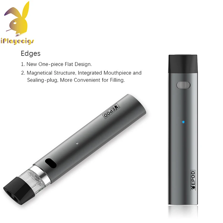 2019 IPLAY newest product Epod wax vape pen cbd oil vaporizer 380mah battery pods vape kit custom Packaging/logo