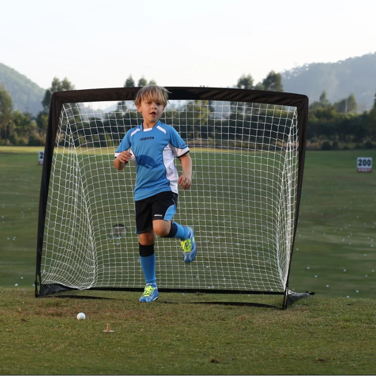 Оптовая продажа, портативная футбольная сетка для тенниса, логотип на заказ, футбольный мяч, Футбольная цель