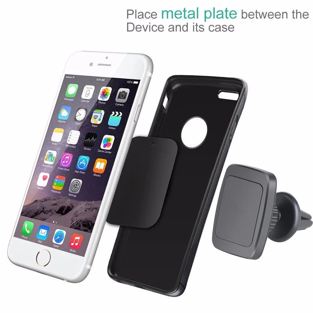 
Apps2car for iphone ipad car mount magnetic cell phone holder 