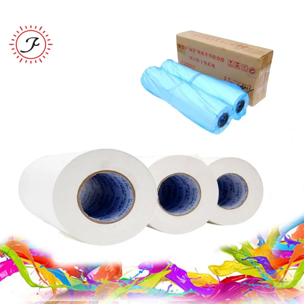 
paper material type and textile application transfer paper 70g sublimation paper 