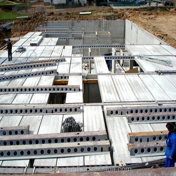 prefab building precast concrete hollowcore slab making machine prices