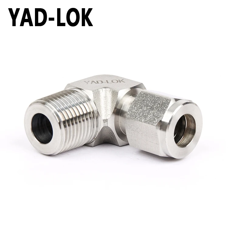 
YAD-LOK 90 Degree 3000Lbs Forged Stainless Steel 304 Elbow Connection 